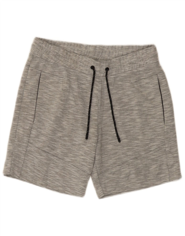 Jack & Jones Hombre Shorts Deportivos Poliéster Moteado Gris Medio