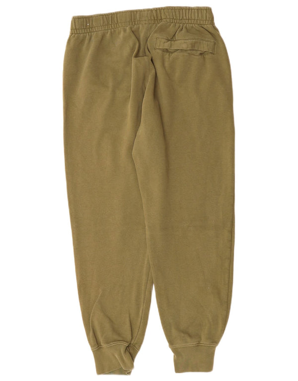 NIKE Hombre Pantalones de Chándal Joggers Small Caqui Algodón