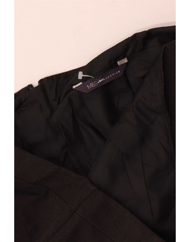 Marks & Spencer Falda Lápiz para Mujer W32 Grande Gris