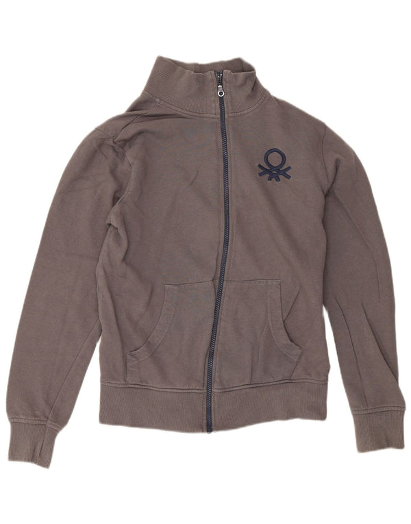 Benetton Chaqueta Top Chándal Niña 13-14 Años 3XL Algodón Gris