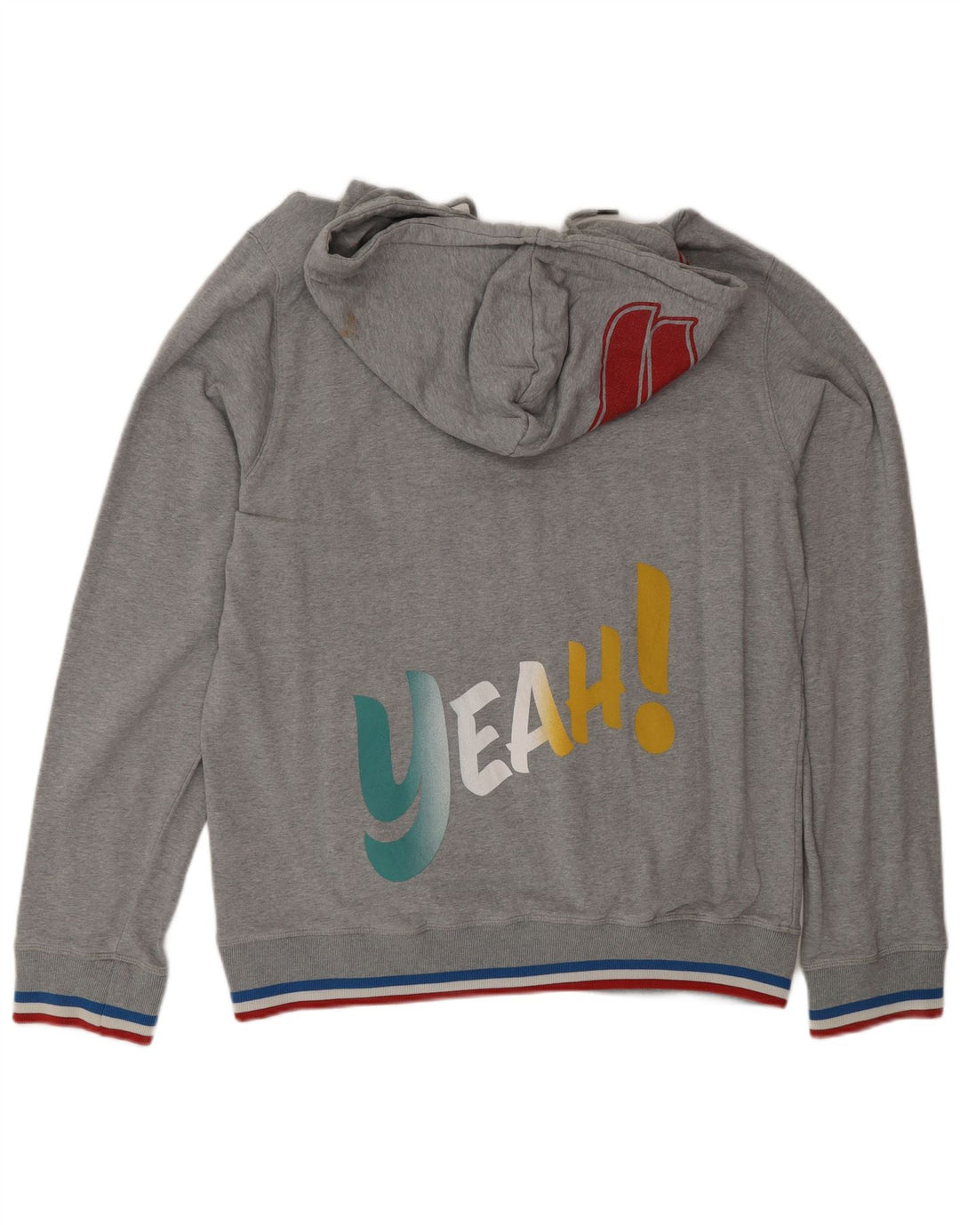 Diesel Hombre 55DSL Graphic Sudadera con capucha Jumper XL Gris