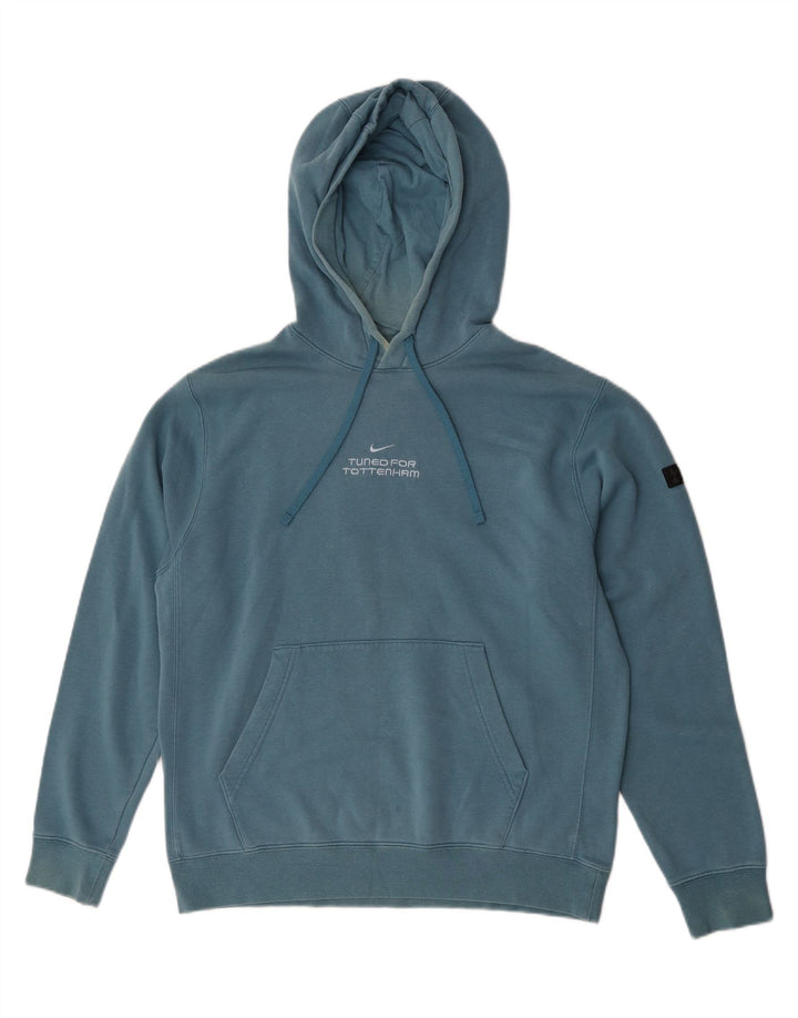 Nike Hombre Sudadera Con Capucha Gráfica Jersey De Algodón Azul Medio