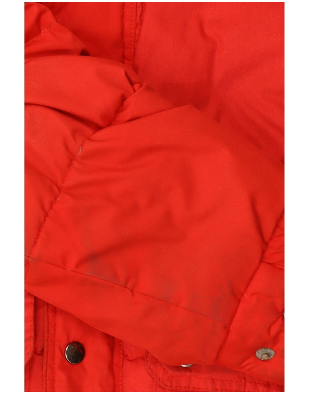 SALEWA Chaqueta acolchada con capucha para hombre UK 40 Large Rojo Colorblock Poliéster