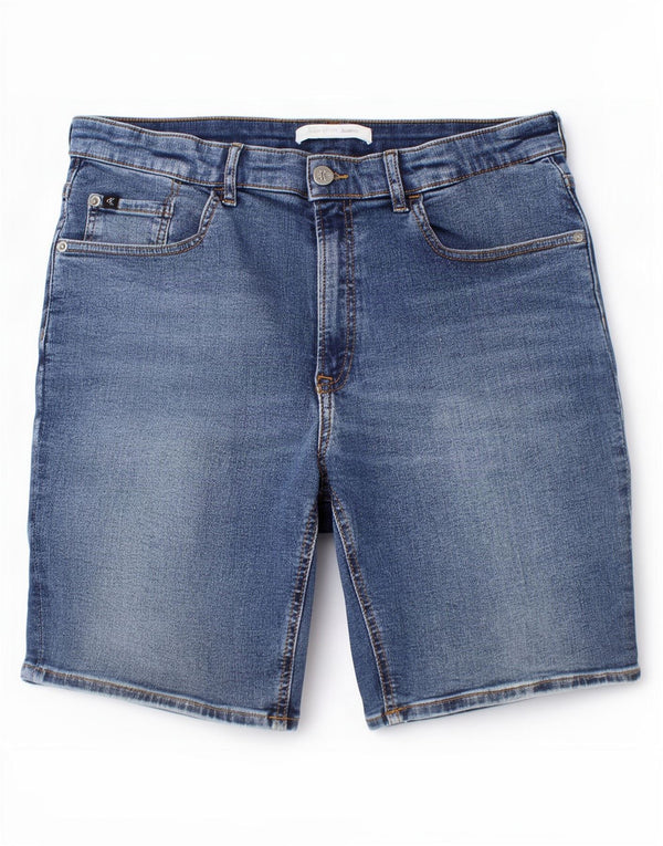 Calvin Klein Pantalones cortos vaqueros para niños 15-16 años W30 Azul