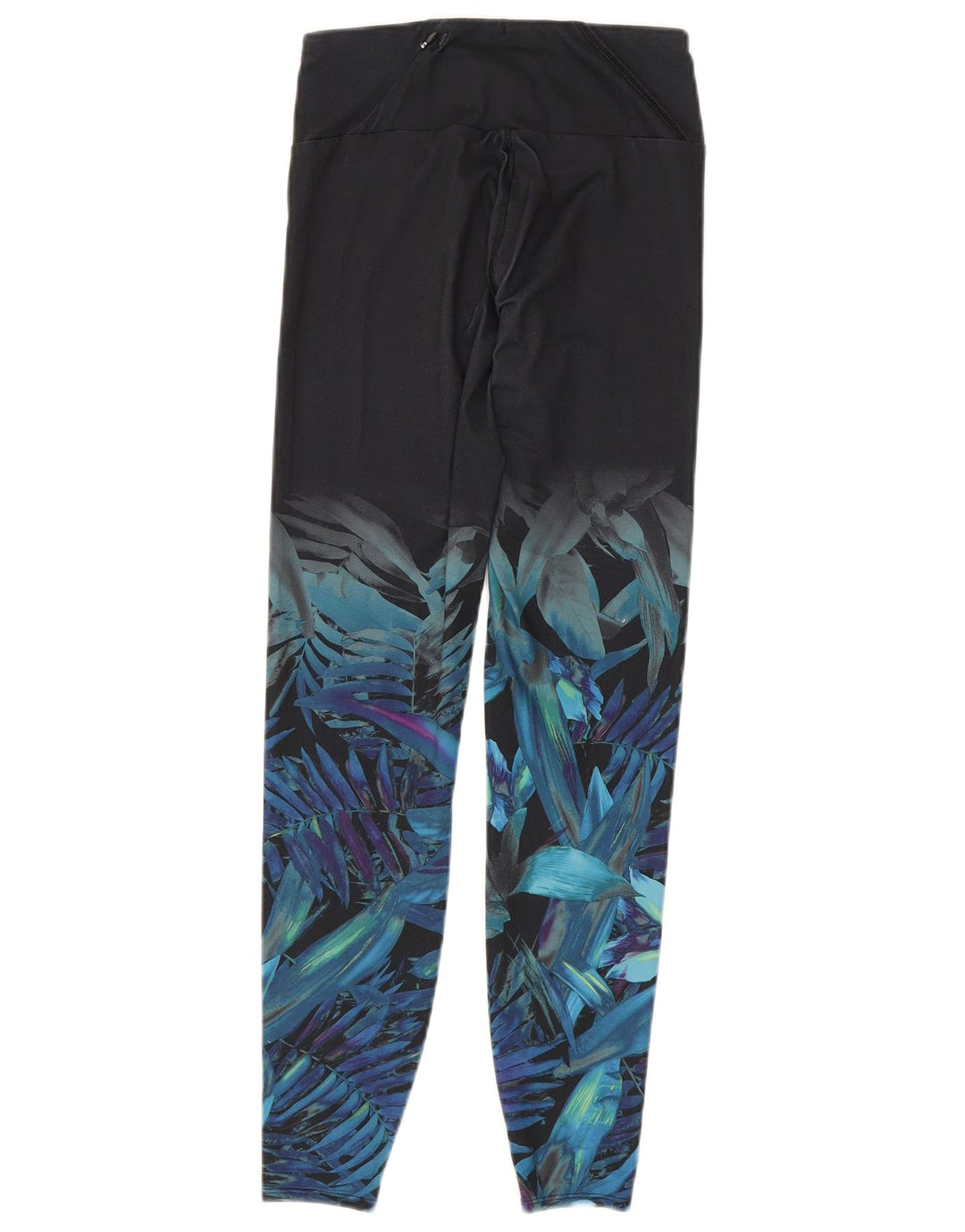 Marks & Spencer Leggings para mujer UK 8 Pequeño Poliéster floral negro