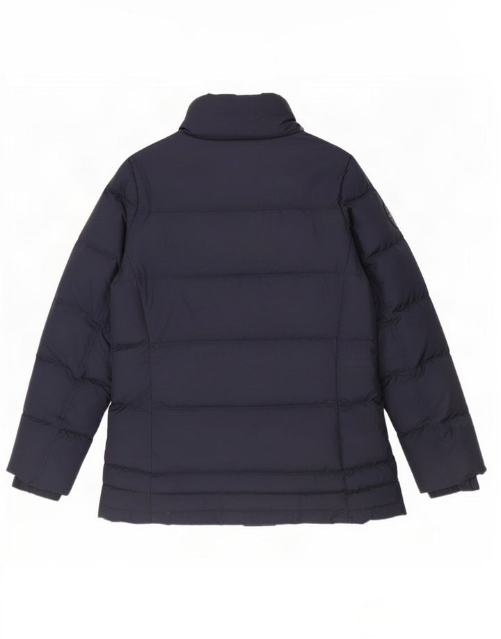 Tommy Hilfiger Chaqueta acolchada para mujer UK 46 Grande Poliéster azul marino