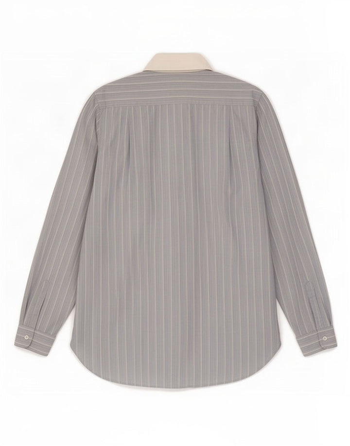 Ralph Lauren - Jersey para mujer, talla 6, algodón a rayas, color azul medio