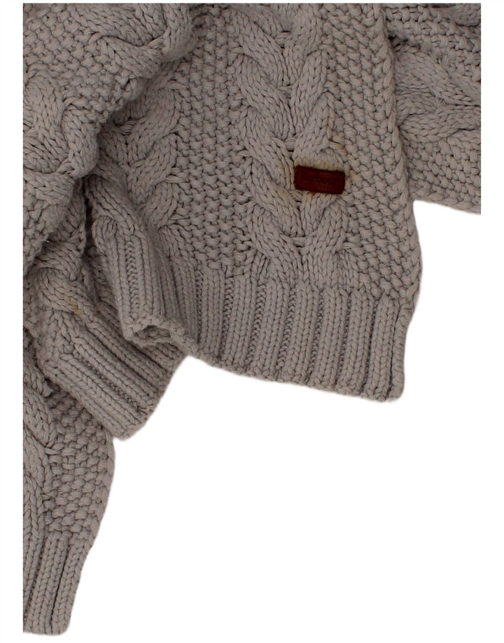 Barbour Bufanda Rectángulo De Punto Para Mujer Talla Única Gris