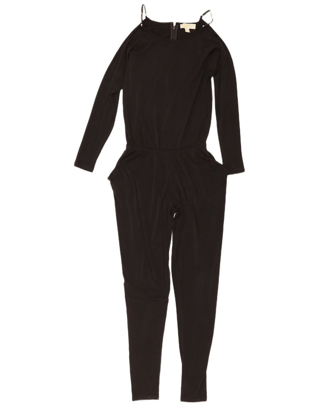 Michael Kors Mono de manga larga para mujer UK 6 XS Poliéster negro