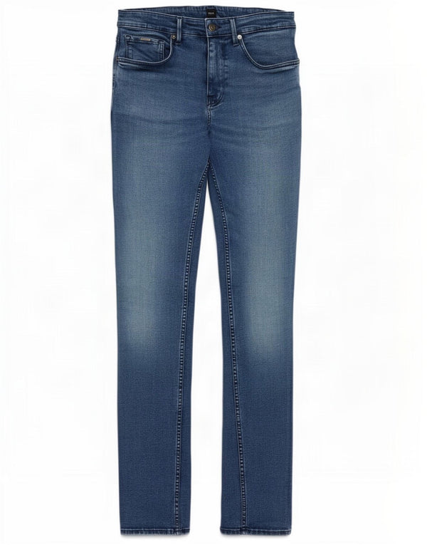 Vaqueros Hugo Boss Mujer Slim W32 L32 Algodón Azul