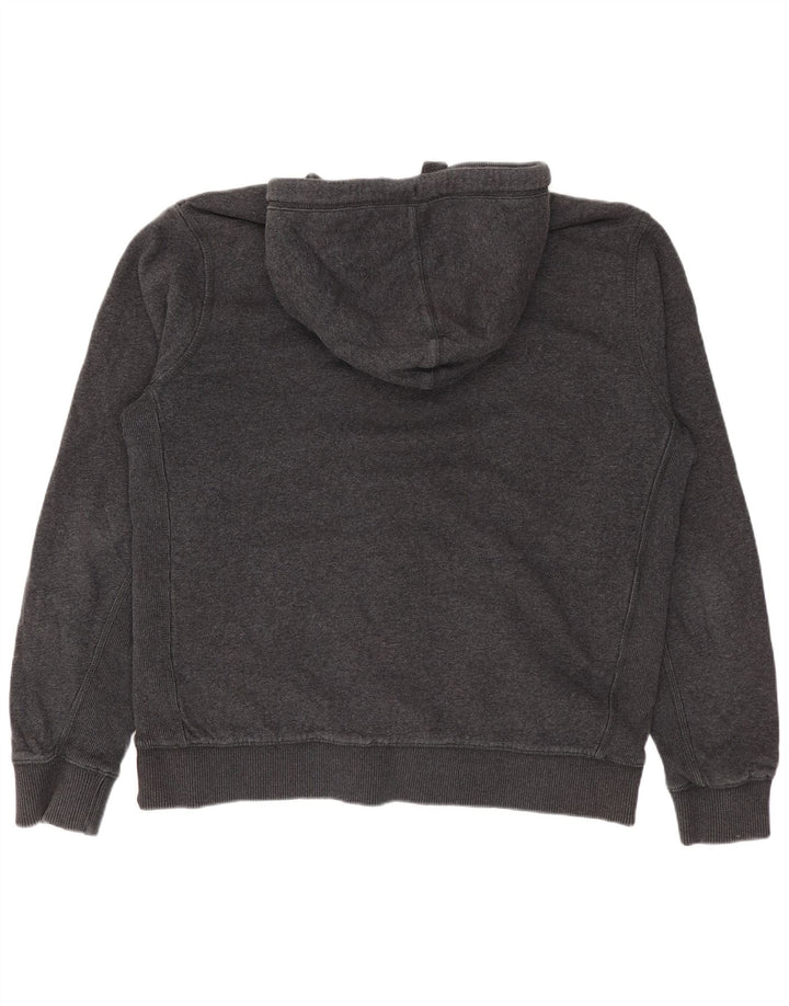 Sudadera con capucha y cremallera para hombre Fat Face Algodón gris grande