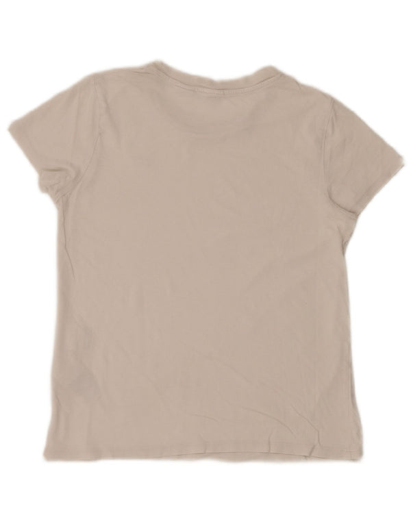 Levi's Camiseta para mujer Top UK 8 Small White Cotton