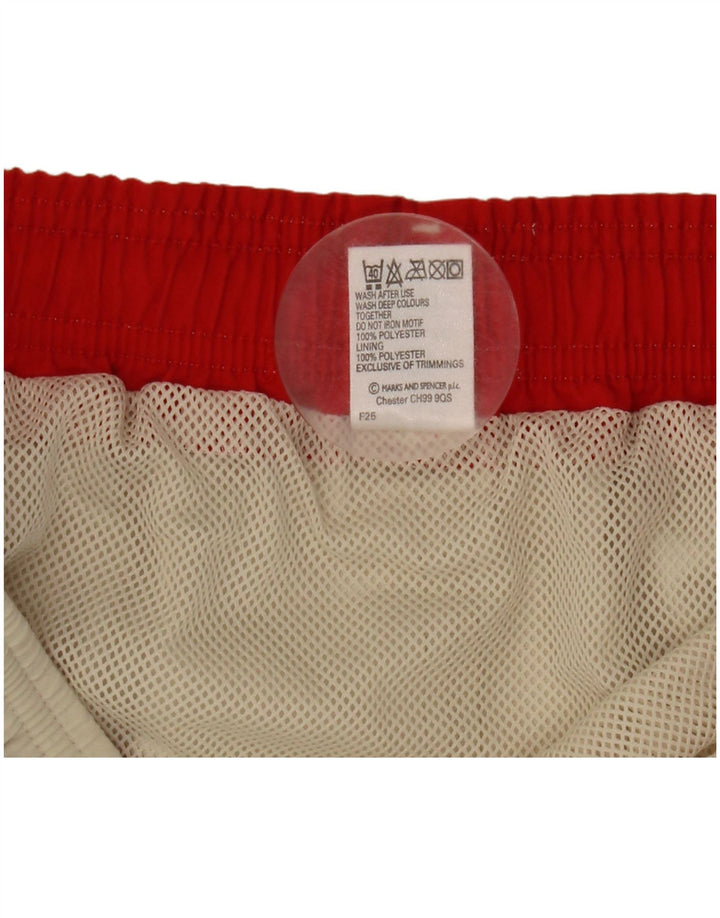 Marks & Spencer Bañador para hombre, talla grande, poliéster beige