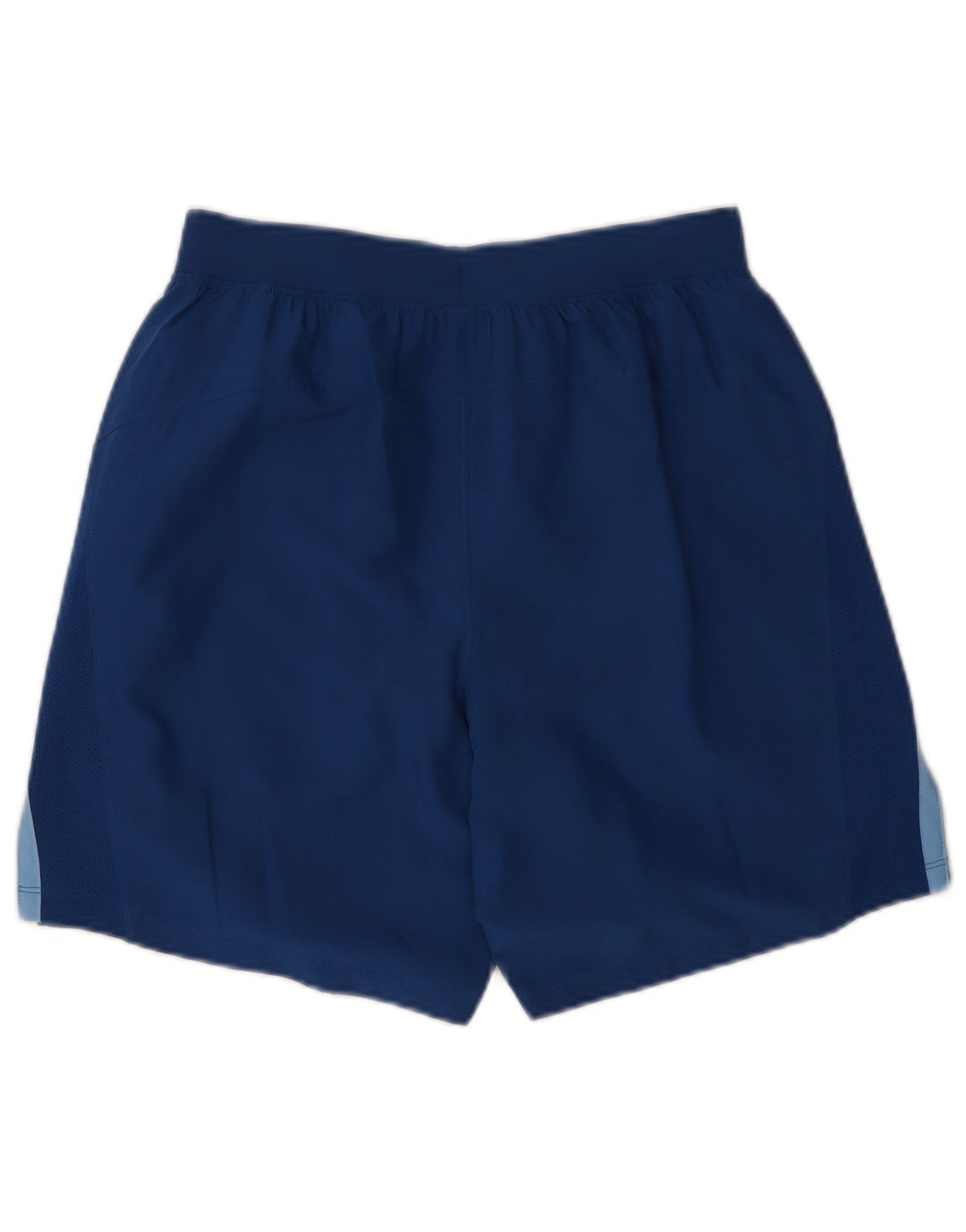 Under Armour Pantalones cortos deportivos para hombre, poliéster azul pequeño