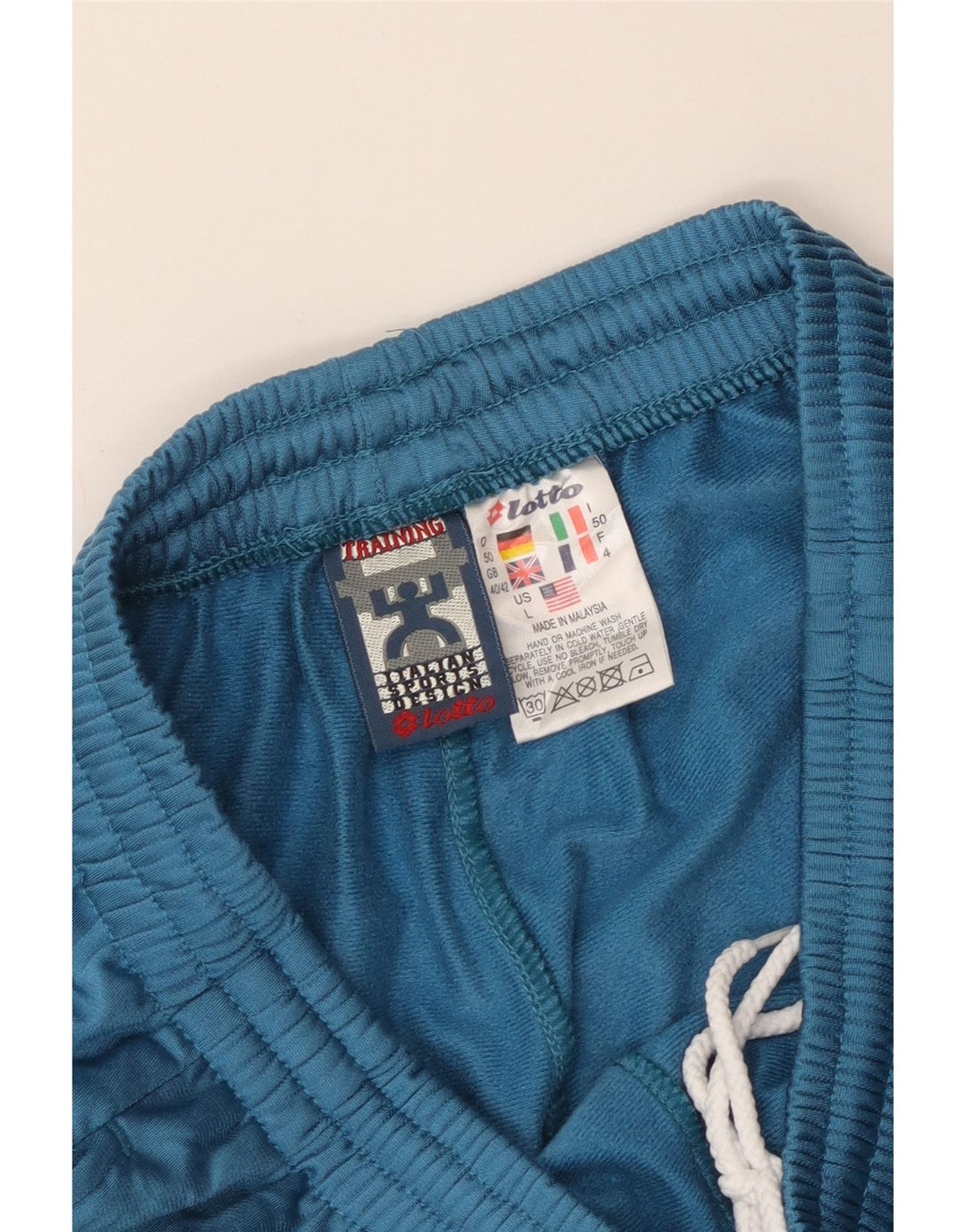 Lotto Pantalones de Chándal para Hombre UK 40/42 Large Azul Poliéster