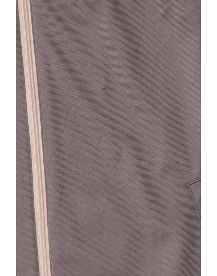 Adidas - Chaqueta de chándal para hombre, talla 44/46, poliéster color gris grande