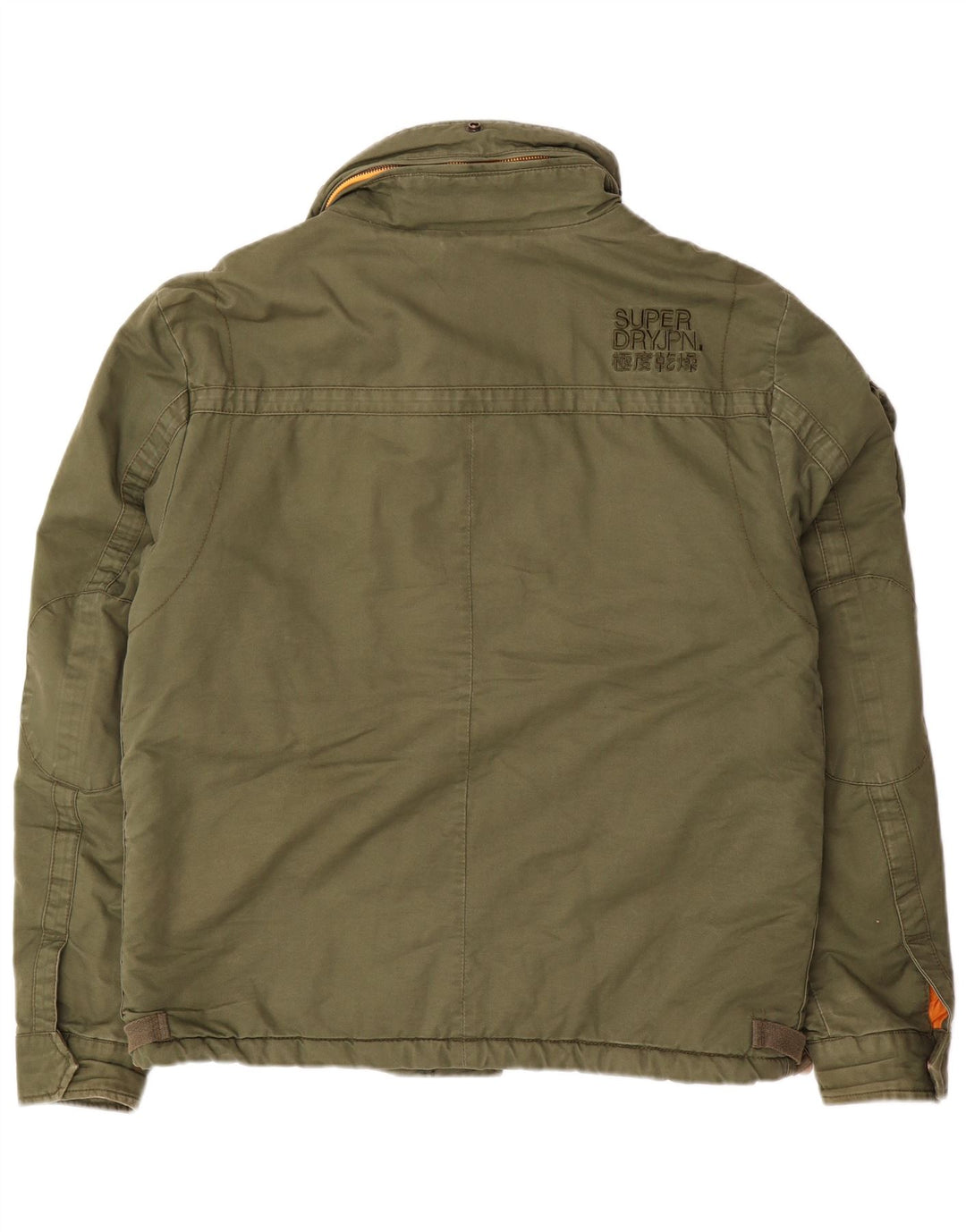 Superdry Chaqueta militar para hombre UK 40 Large Algodón verde