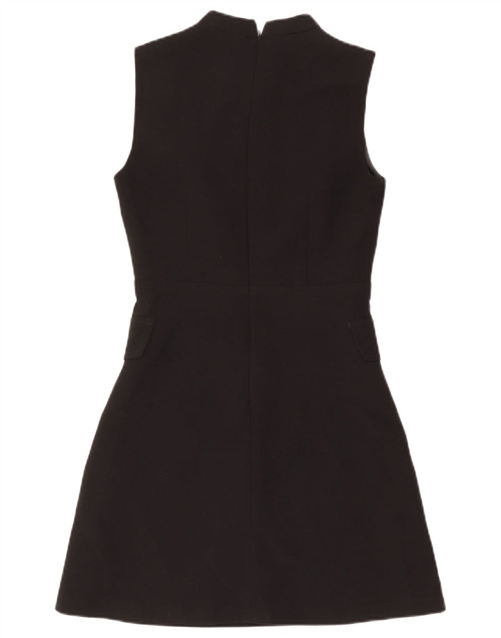 Oasis Vestido tubo sin mangas para mujer UK 8 Small Poliéster negro
