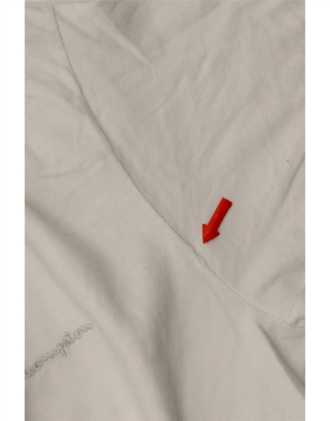 Champion Camiseta para hombre Top Small White