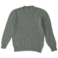 Benetton Jersey De Cuello Redondo Para Mujer UK 44 Lana Verde Medio