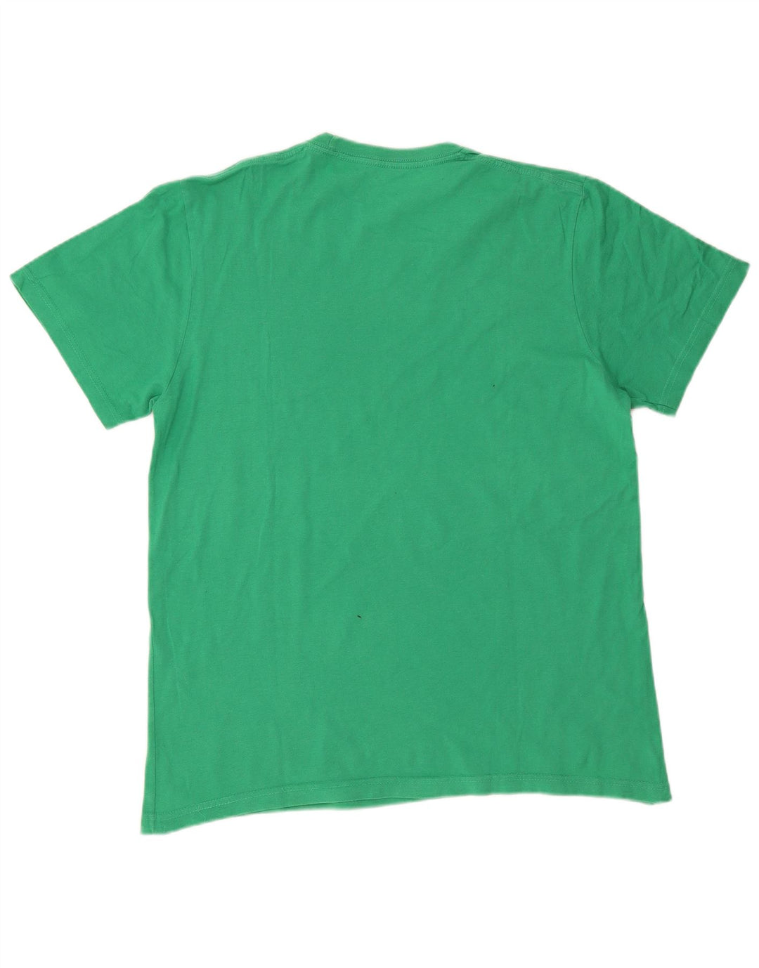 Converse Hombre Camiseta Gráfica Top Algodón Verde Medio
