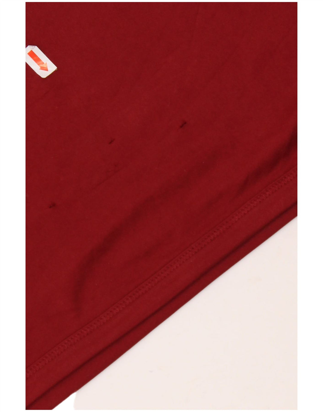 KAPPA Mens Graphic Top Manga Larga 2XL Granate Poliéster