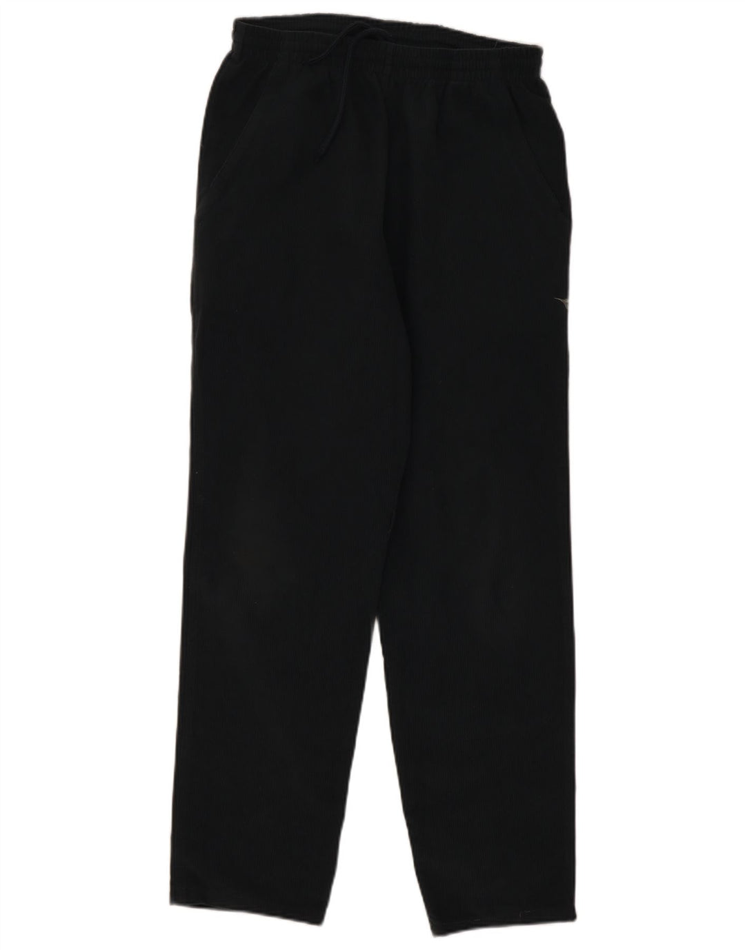 Diadora Pantalones de chándal para hombre ES 38 Mediano Negro Poliéster