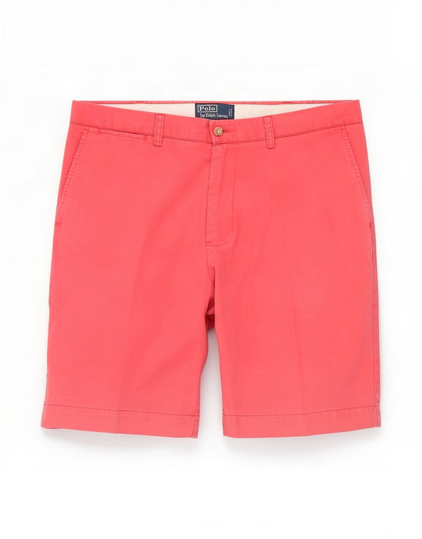 Polo Ralph Lauren pantalones cortos chinos para hombre W36 algodón rosa grande