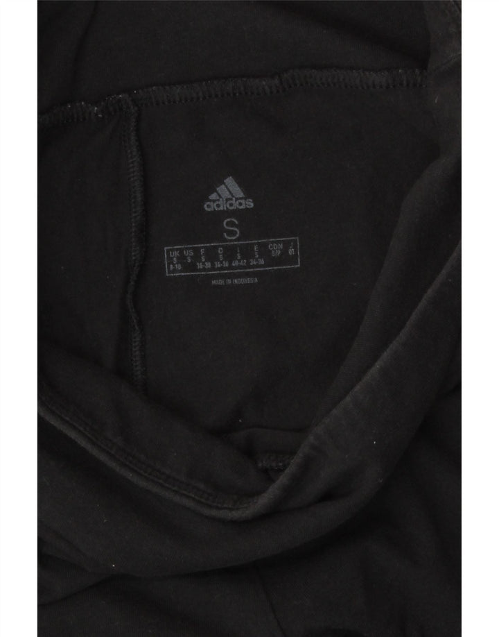 Adidas Leggings gráficos para mujer Reino Unido 8/10 Pequeño Algodón negro