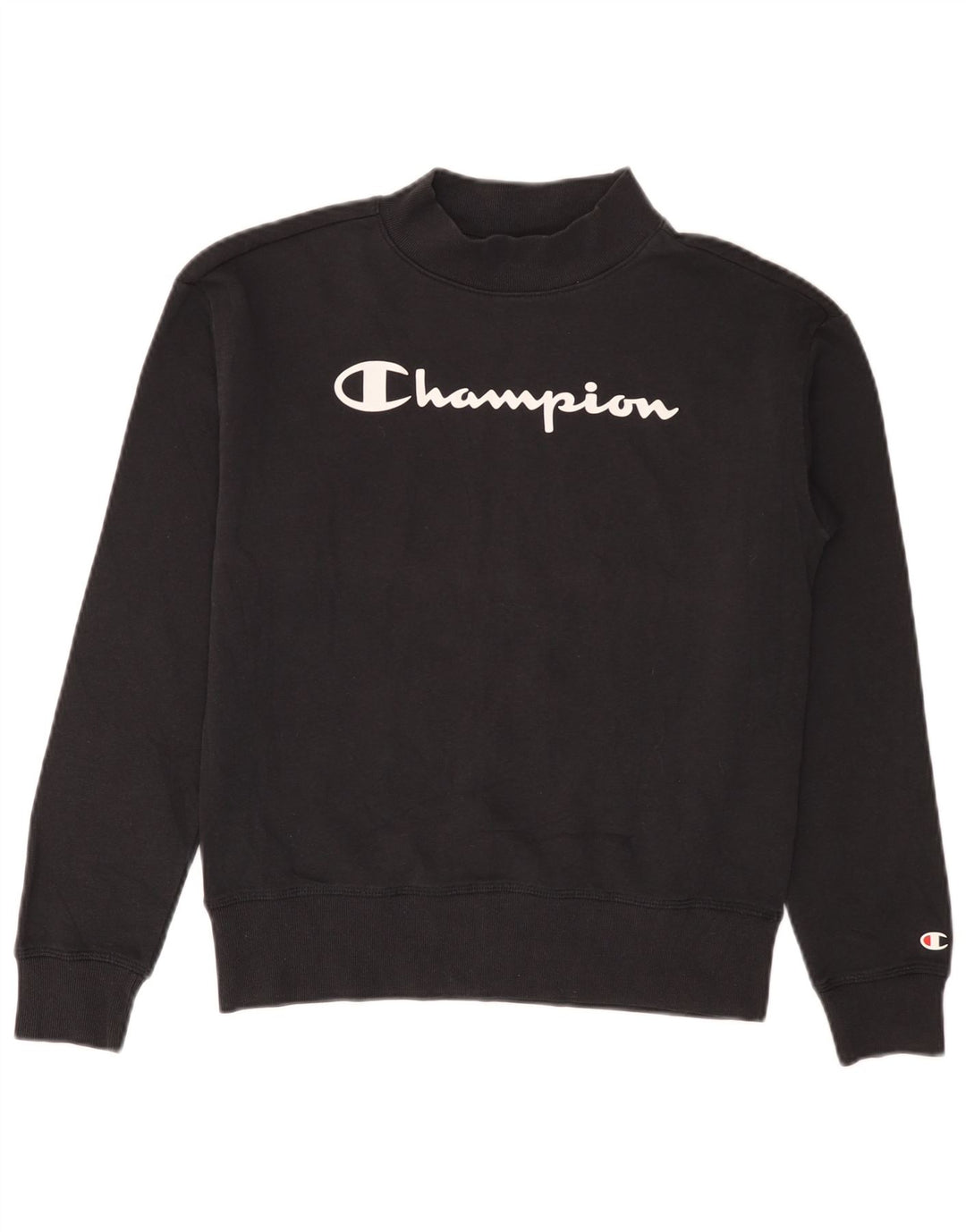 CHAMPION Sudadera gráfica para niños Jersey 15-16 años 2XL Algodón negro