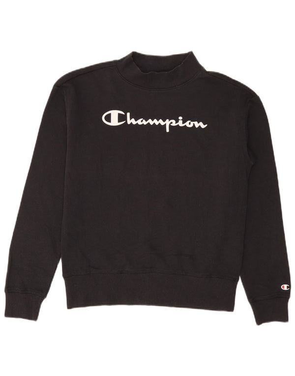 CHAMPION Sudadera gráfica para niños Jersey 15-16 años 2XL Algodón negro