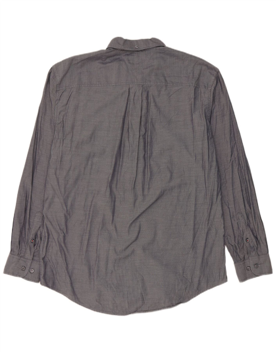 Camisa Tommy Hilfiger Hombre XL Azul Marino Algodón