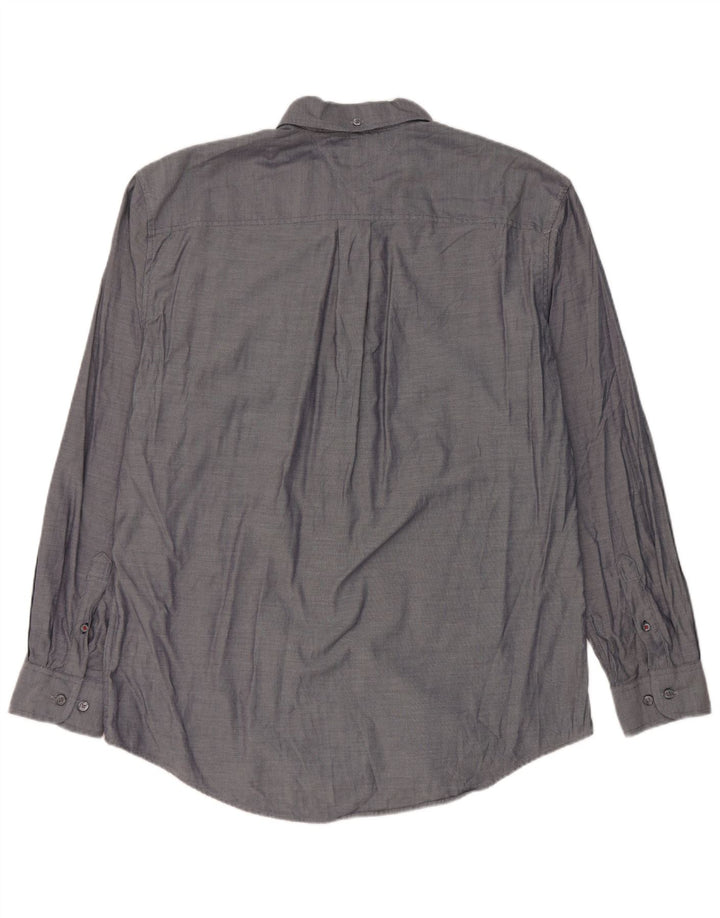 Camisa Tommy Hilfiger Hombre XL Azul Marino Algodón