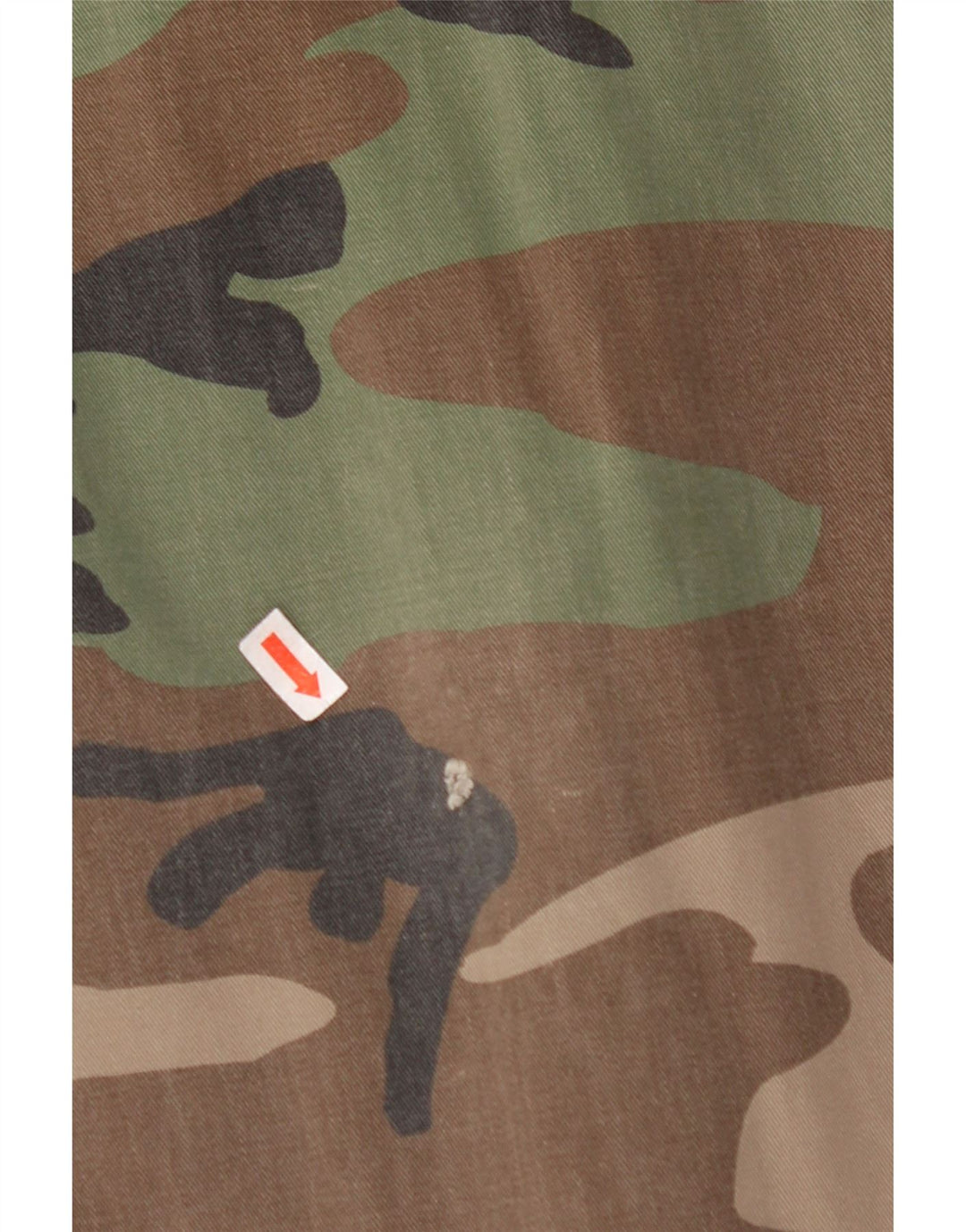 VINTAGE Pantalones cargo delgados para hombre W44 L32 Algodón de camuflaje marrón