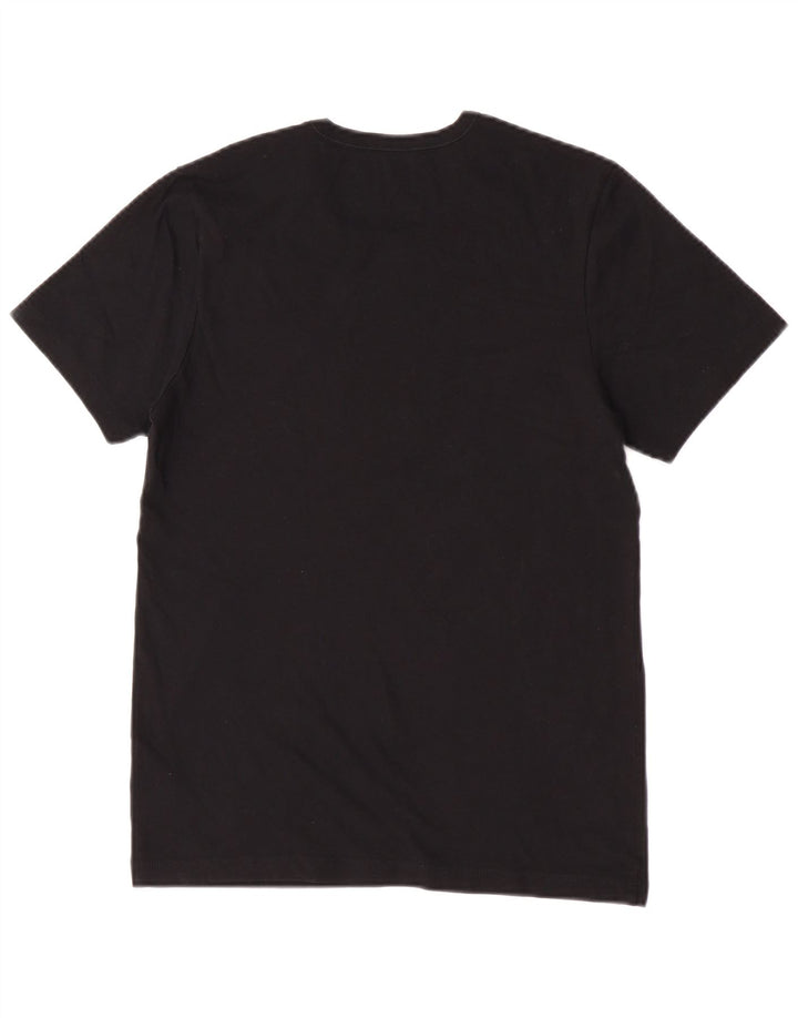 Hugo Boss Hombre Camiseta Top Small Algodón Negro