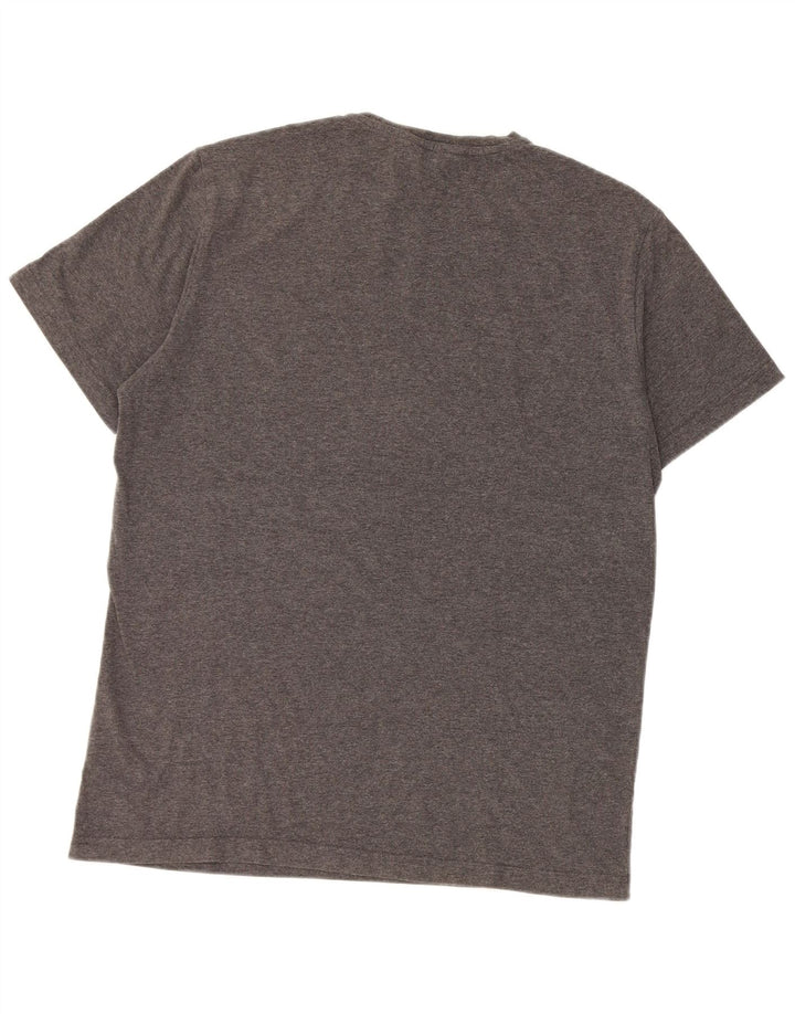 Penguin - Camiseta gráfica para hombre, color gris medio