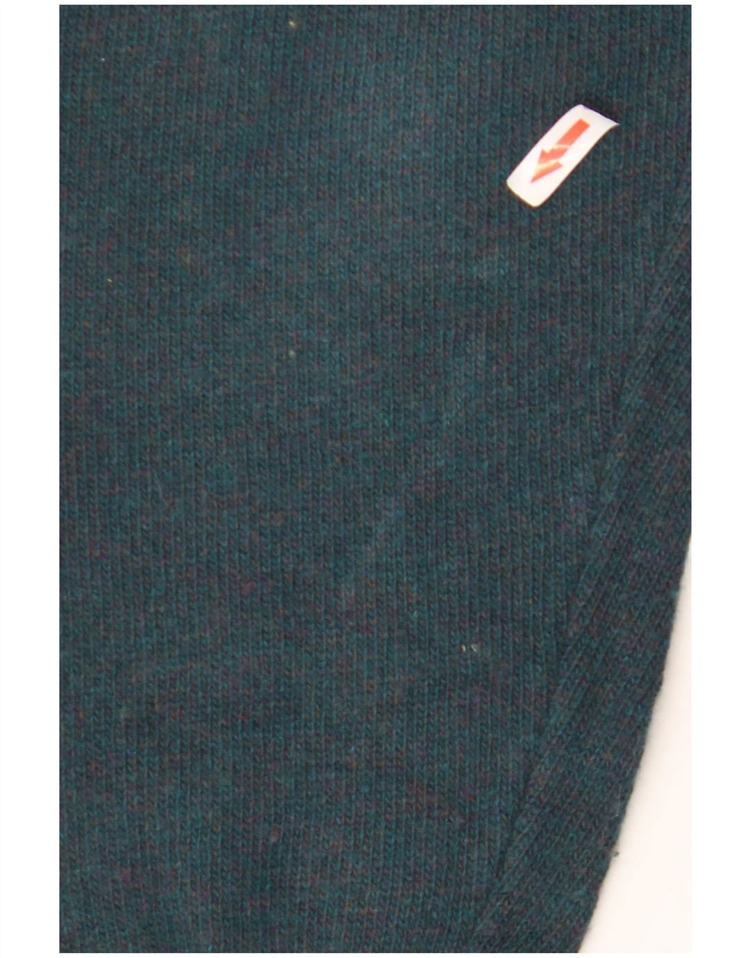 Stefanel Hombre Polo Cuello Jersey Suéter Grande Lana Verde