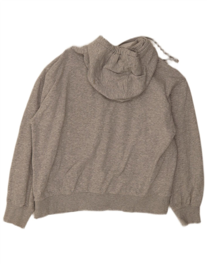 Zara Jersey con capucha extragrande para mujer Reino Unido 44 Gris medio moteado