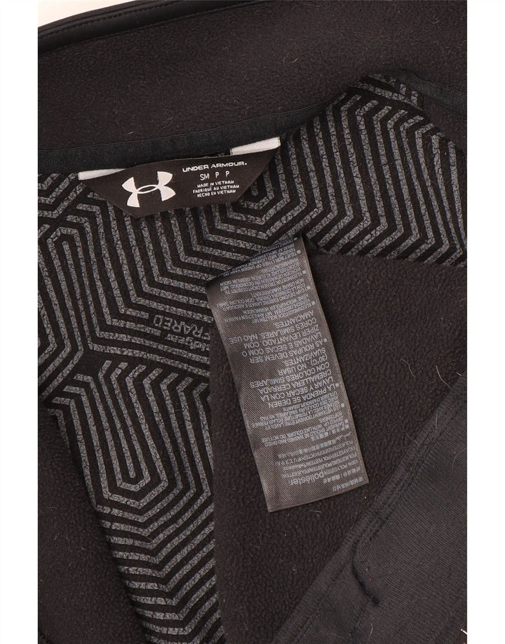 Under Armour Hombre Chándal Top Chaqueta Pequeña Poliéster Negro