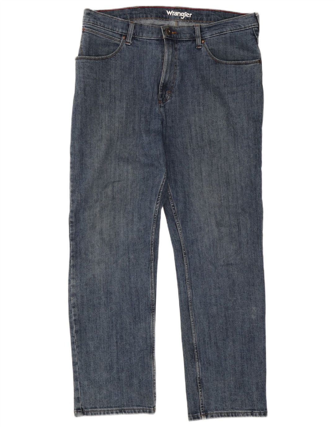 Vaqueros Wrangler Hombre Rectos W36 L30 Algodón Azul