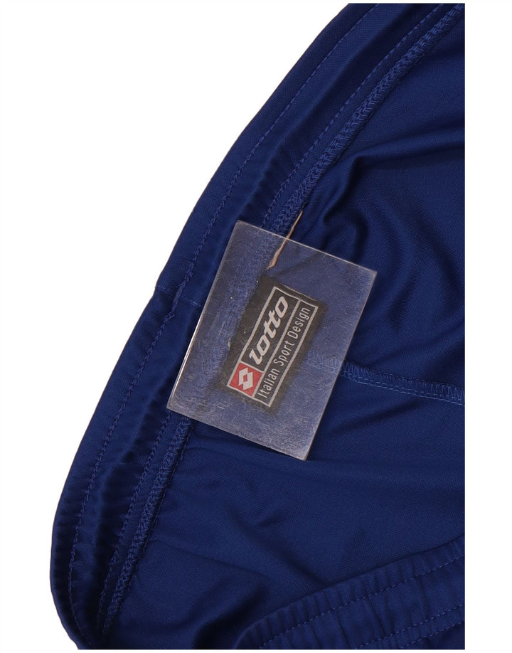 Lotto - Pantalones cortos deportivos para hombre, talla grande, color azul