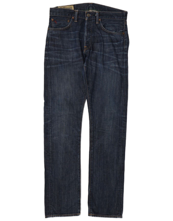 Polo Ralph Lauren Vaqueros rectos para hombre W30 L32 Algodón azul marino
