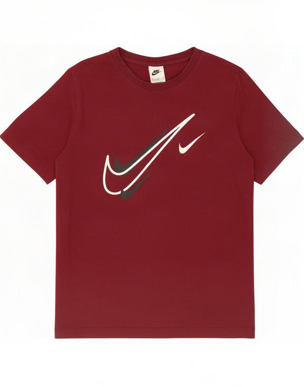 Nike Camiseta gráfica para niño 13-14 años XL Borgoña Algodón