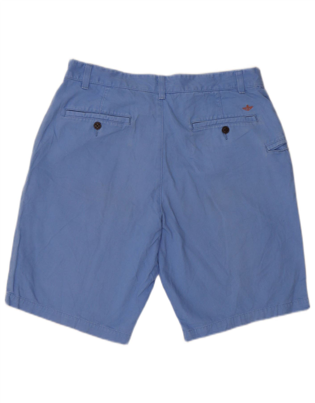 Dockers Pantalones cortos tipo cargo para hombre W34 Algodón azul grande