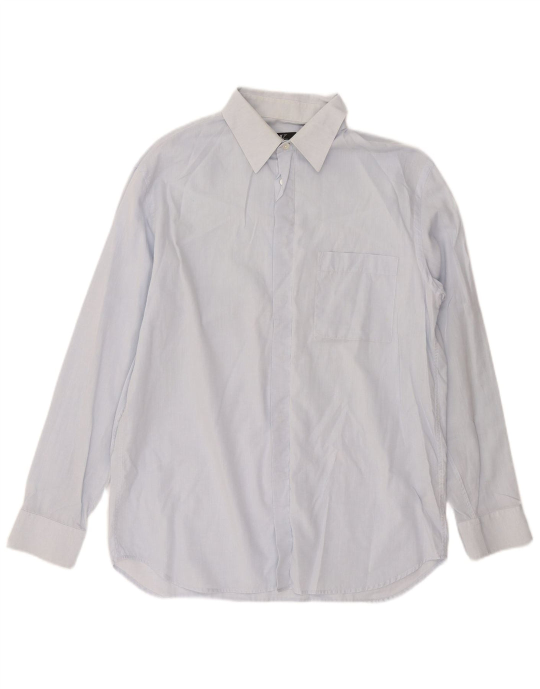 Calvin Klein Camisa para hombre Talla 41 Algodón azul medio
