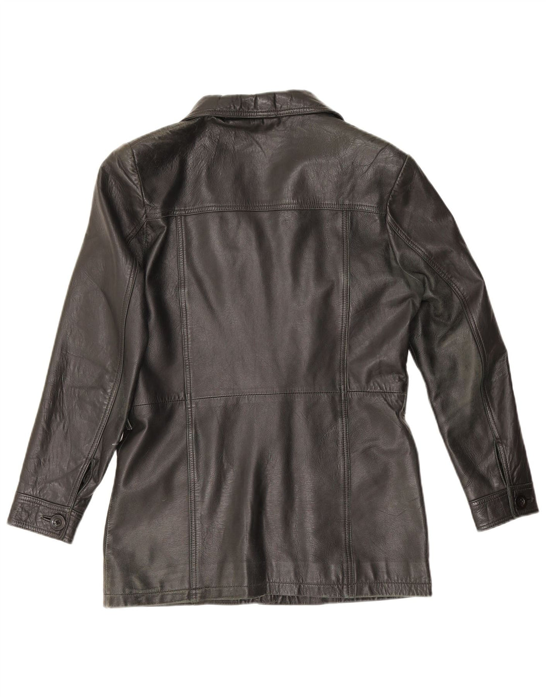 Matinee Chaqueta de cuero para mujer Reino Unido 44 Mediano Negro