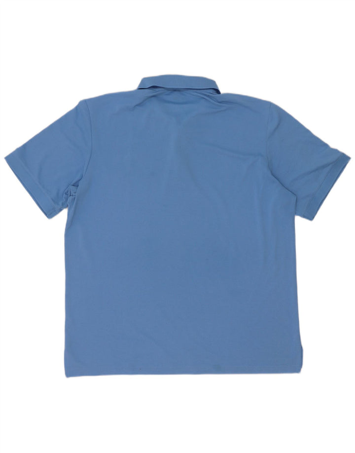 Polo Adidas Hombre Grande Azul