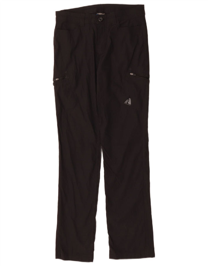 Eddie Bauer Pantalones cargo rectos para mujer US 4 Small W30 L31 Black Sports