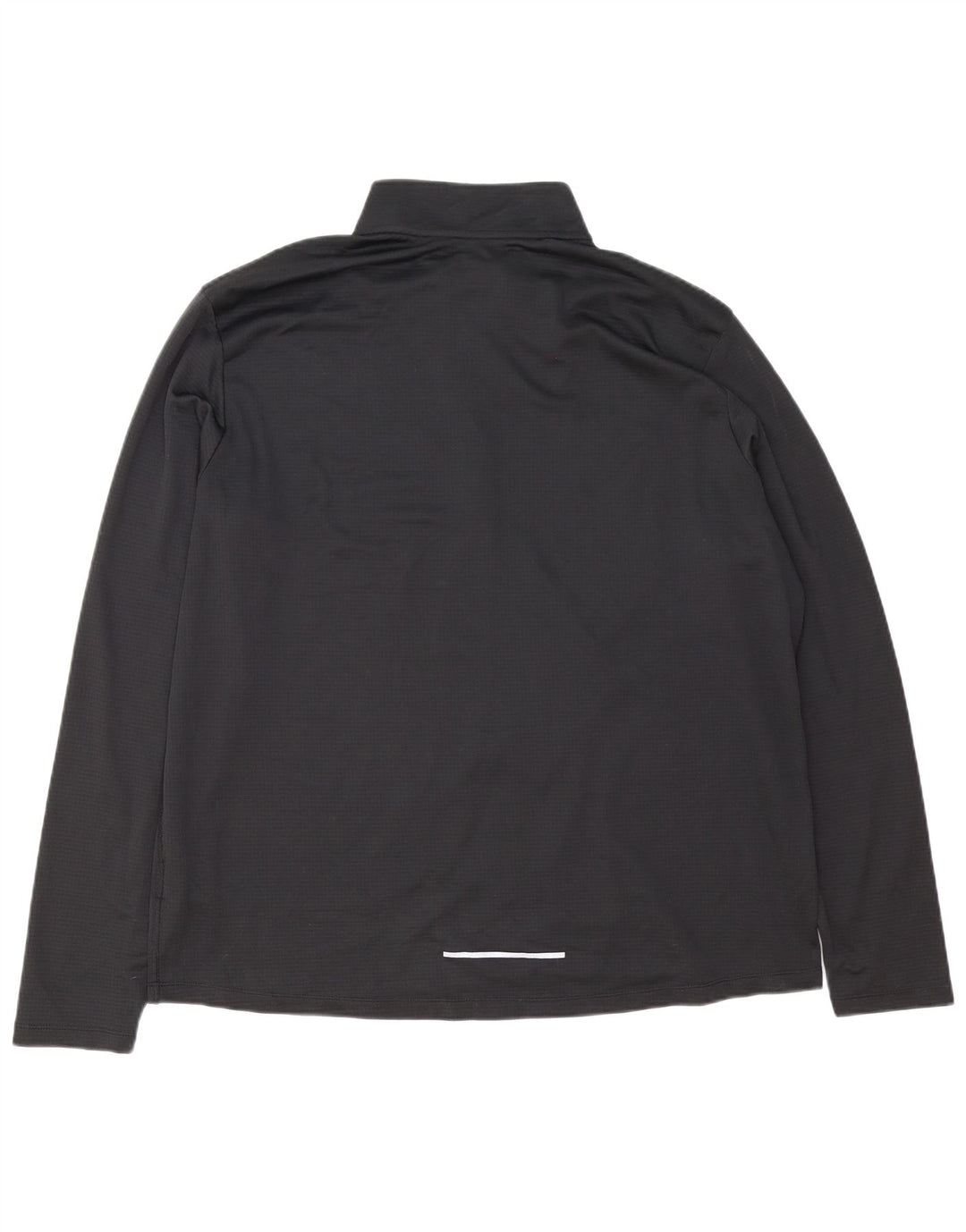 Nike Dri Fit - Chándal con cremallera y cuello para hombre, talla 2XL, poliéster negro