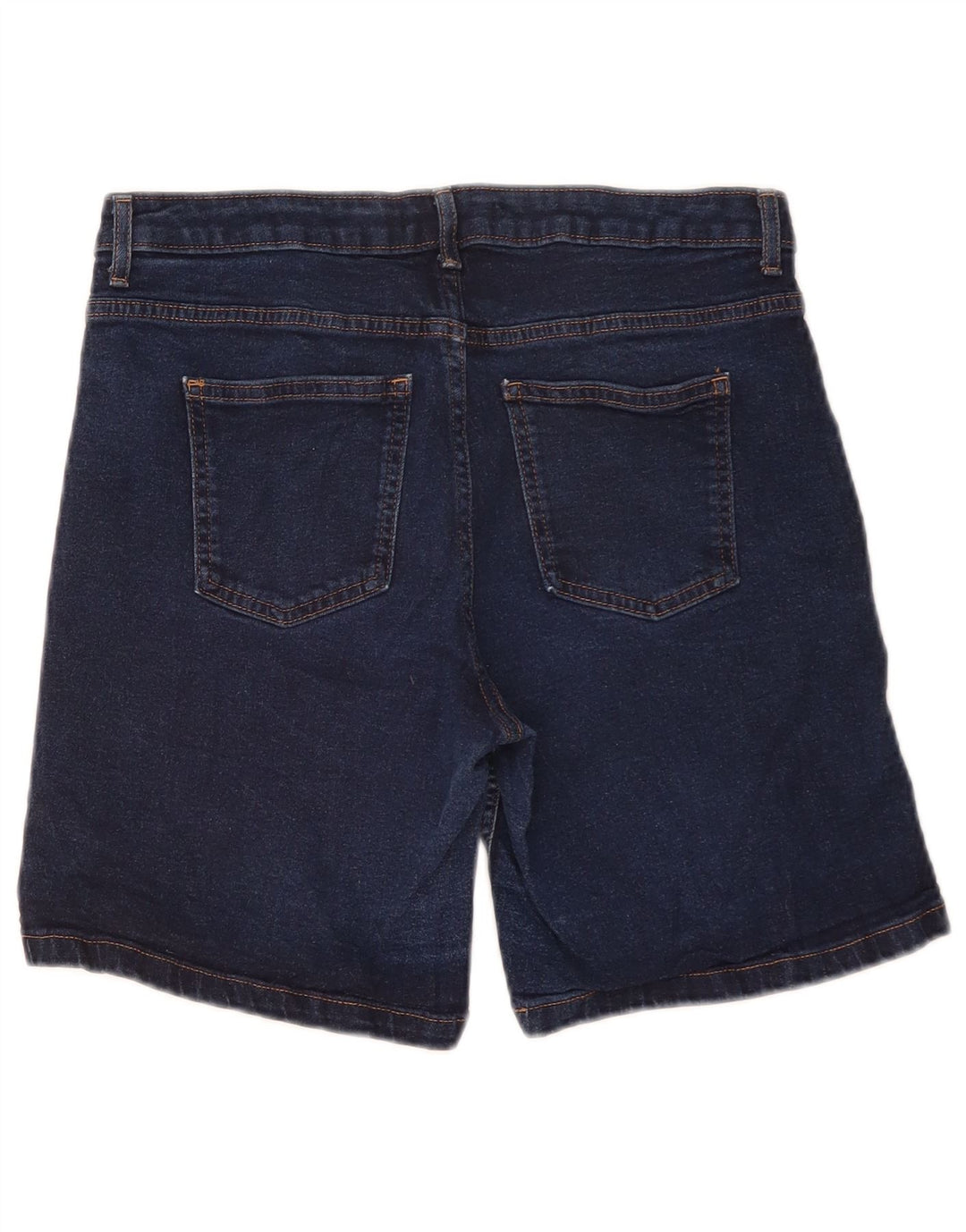 Marks & Spencer Pantalones cortos vaqueros para mujer UK 12 Medium W30 Algodón azul marino